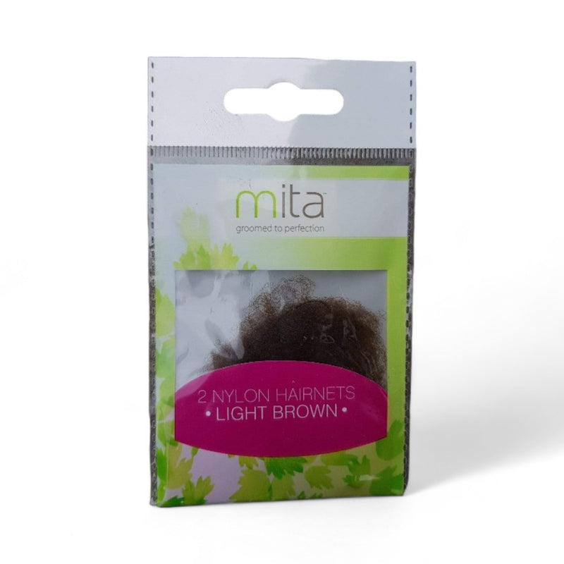 Mita Hair Net - Light Brown 2pk-LoveMy Makeup NZ