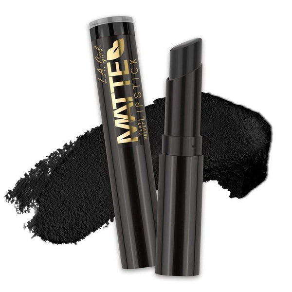 LA Girl Matte Flat Velvet Lipstick - 826 Raven Makeup Cosmetics EyeBrow Eyeliner Cheap