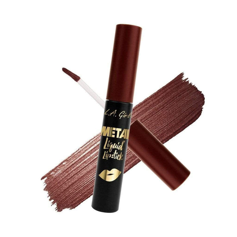 LA Girl Metal Liquid Lipstick (GML860 Bronzed) Makeup Cosmetics EyeBrow Eyeliner Cheap